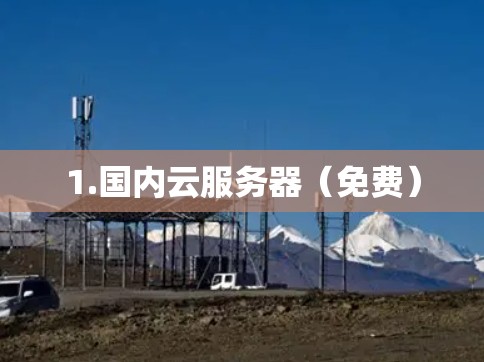 1.国内云服务器(免费) 1.国内云服务器(免费)