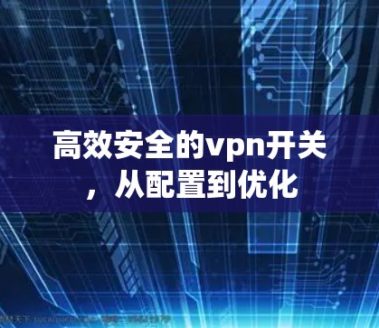 高效安全的vpn开关，从配置到优化