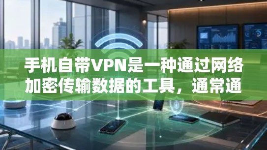 手机自带VPN是一种通过网络加密传输数据的工具，通常通过内置应用或插件实现，无需手动设置。以下是使用手机自带VPN的步骤