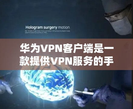 华为VPN客户端是一款提供VPN服务的手机应用程序，用户可以通过该应用在线访问国际互联网，同时保护数据的安全。以下是华为VPN客户端的一些基本信息和使用方法