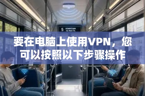 要在电脑上使用VPN,您可以按照以下步骤操作 要在电脑上使用VPN,您可以按照以下步骤操作