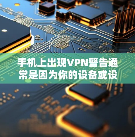 手机上出现VPN警告通常是因为你的设备或设置存在恶意软件或未经授权的网络访问风险。以下是针对这种情况的分步指南