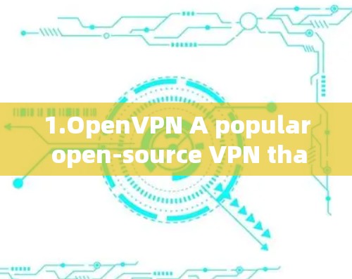 1.OpenVPN A popular open-source VPN that offers a wide range of features. 1.OpenVPN A popular open-source VPN that offers a wide range of features.