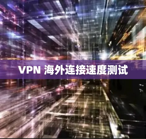 VPN 海外连接速度测试