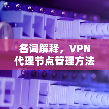 名词解释，VPN代理节点管理方法