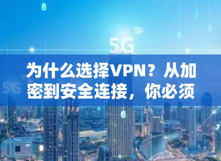 为什么选择VPN?从加密到安全连接,你必须知道 为什么选择VPN?从加密到安全连接,你必须知道