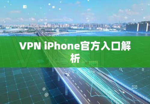 VPN iPhone官方入口解析