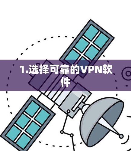 1.选择可靠的VPN软件