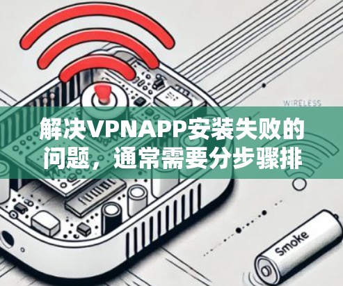 解决VPNAPP安装失败的问题,通常需要分步骤排查原因并采取相应的解决措施。以下是一步步的解决方案 解决VPNAPP安装失败的问题,通常需要分步骤排查原因并采取相应的解决措施。以下是一步步的解决方案