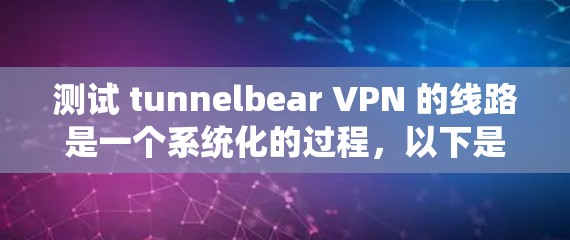 测试 tunnelbear VPN 的线路是一个系统化的过程，以下是详细的步骤指南