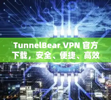 TunnelBear VPN 官方下载，安全、便捷、高效 VPN 解决方案