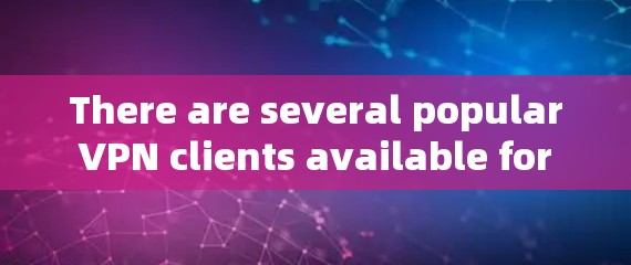 There are several popular VPN clients available for macOS,including: