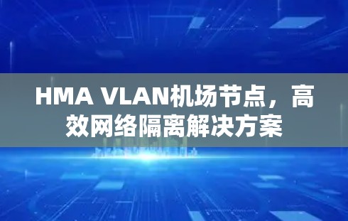 HMA VLAN机场节点,高效网络隔离解决方案 HMA VLAN机场节点,高效网络隔离解决方案