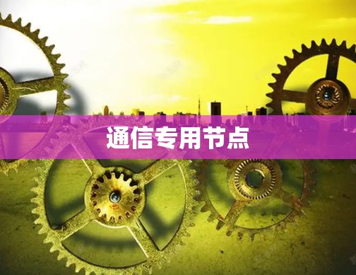 通信专用节点