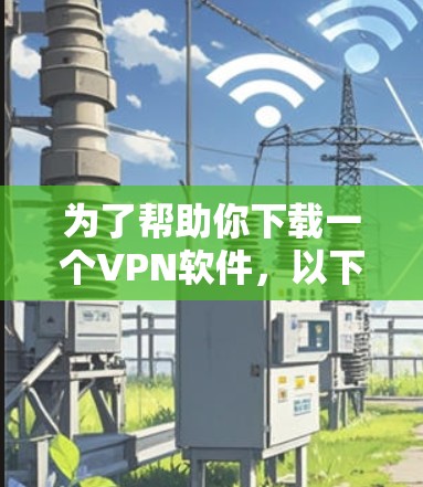 为了帮助你下载一个VPN软件，以下是一些推荐，根据你的使用习惯和需求进行选择