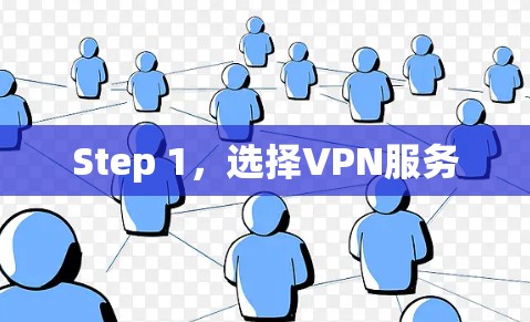 Step 1，选择VPN服务