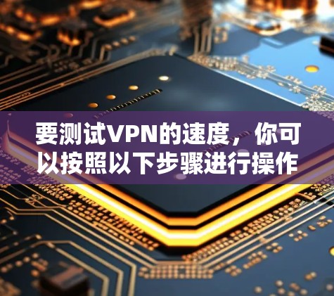 要测试VPN的速度，你可以按照以下步骤进行操作