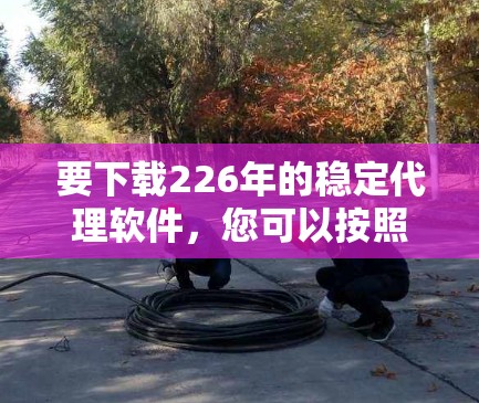 要下载226年的稳定代理软件，您可以按照以下步骤进行